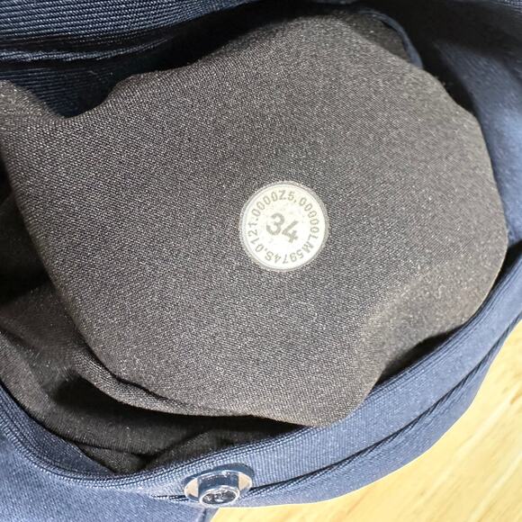 Lululemon Commission Pant Slim Warpstreme Iron Blue Men's Size 34 x 31 EUC - Picture 6 of 9